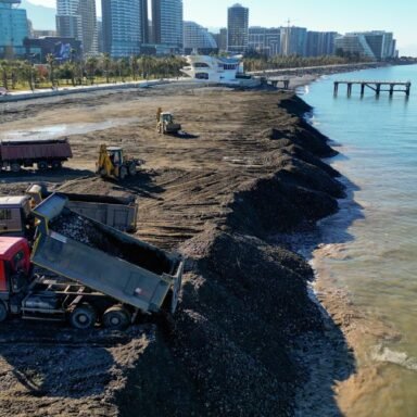 ბათუმის სანაპირო ახალი ბულვარის მიმებარედ